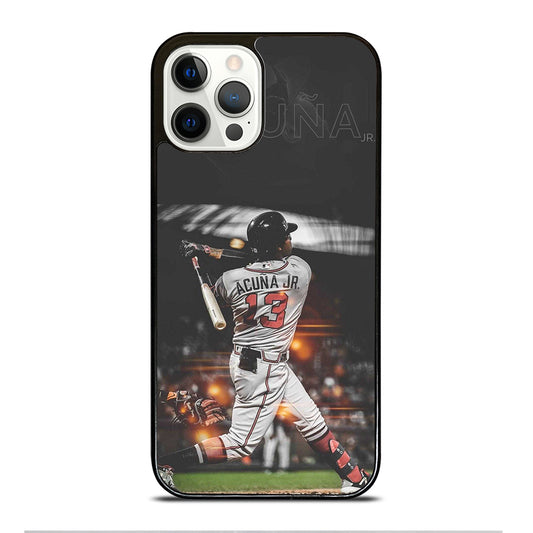 ACUNA JR ATLANTA BRAVES PLAYER iPhone 12 Pro Case Cover