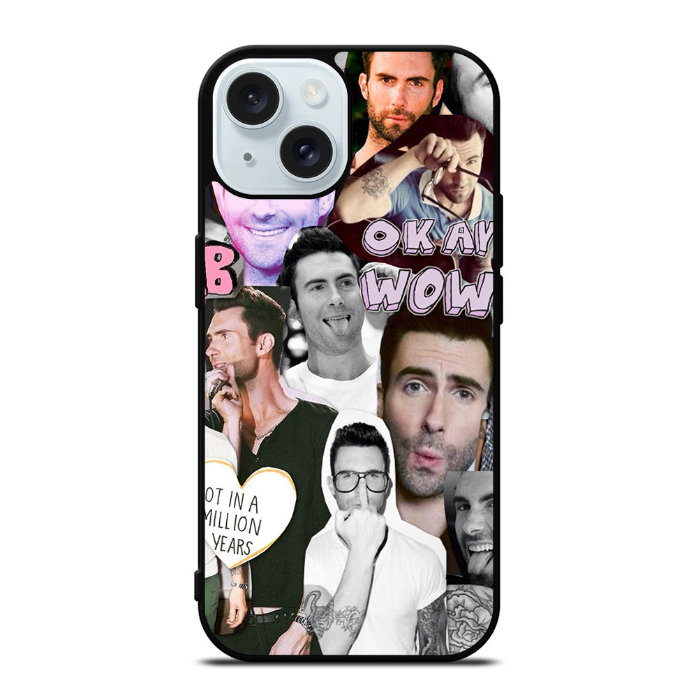 ADAM LEVINE COLLAGE iPhone 15 Case Cover
