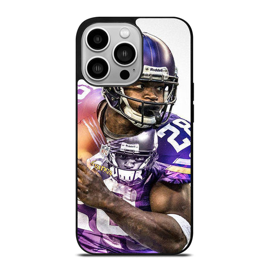 ADRIAN PETERSON NFL AMERICAN FOOTBALL iPhone 14 Pro Case Cover