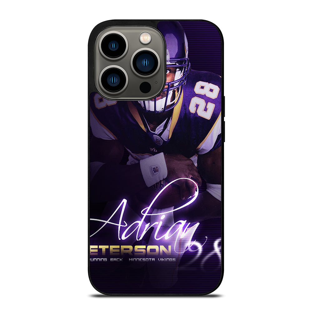 ADRIAN PETERSON NFL SIGNATURE iPhone 13 Pro Case Cover