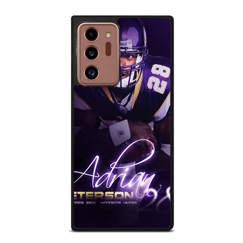 ADRIAN PETERSON NFL SIGNATURE Samsung Galaxy Note 20 Ultra Case Cover