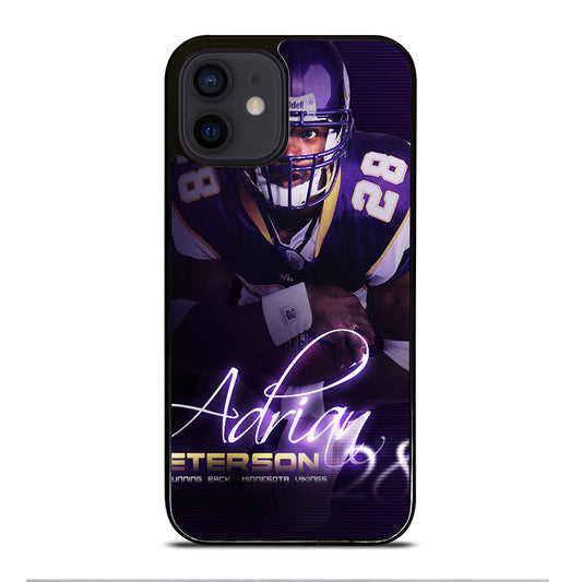 ADRIAN PETERSON NFL SIGNATURE iPhone 12 Mini Case Cover
