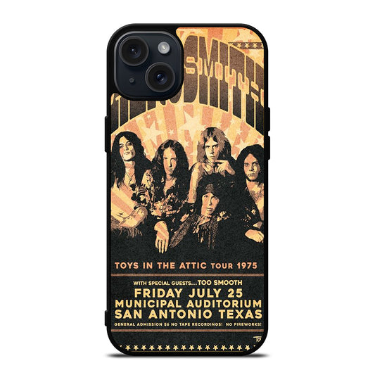 AEROSMITH POSTER iPhone 15 Plus Case Cover