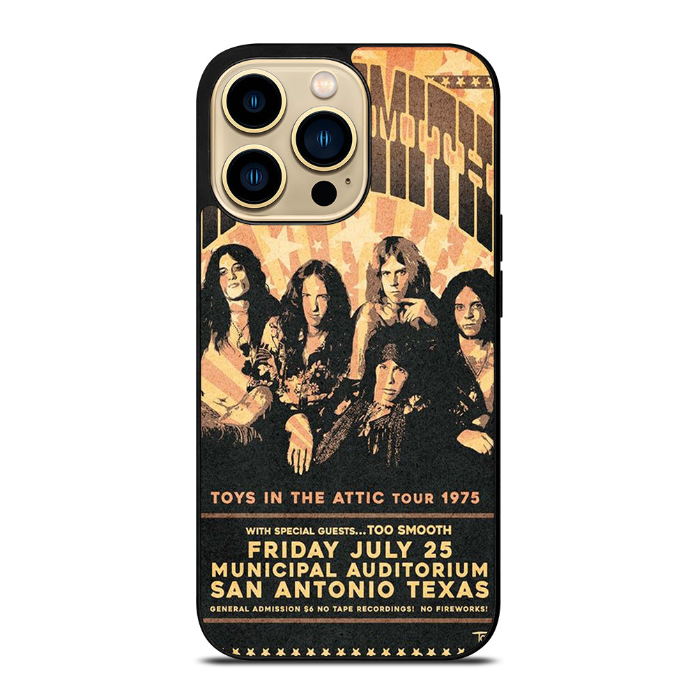 AEROSMITH POSTER iPhone 14 Pro Max Case Cover