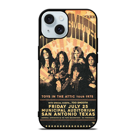 AEROSMITH POSTER iPhone 15 Case Cover