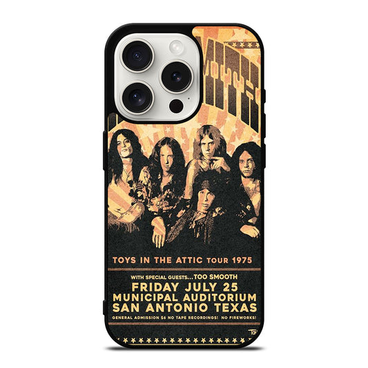 AEROSMITH POSTER iPhone 15 Pro Case Cover