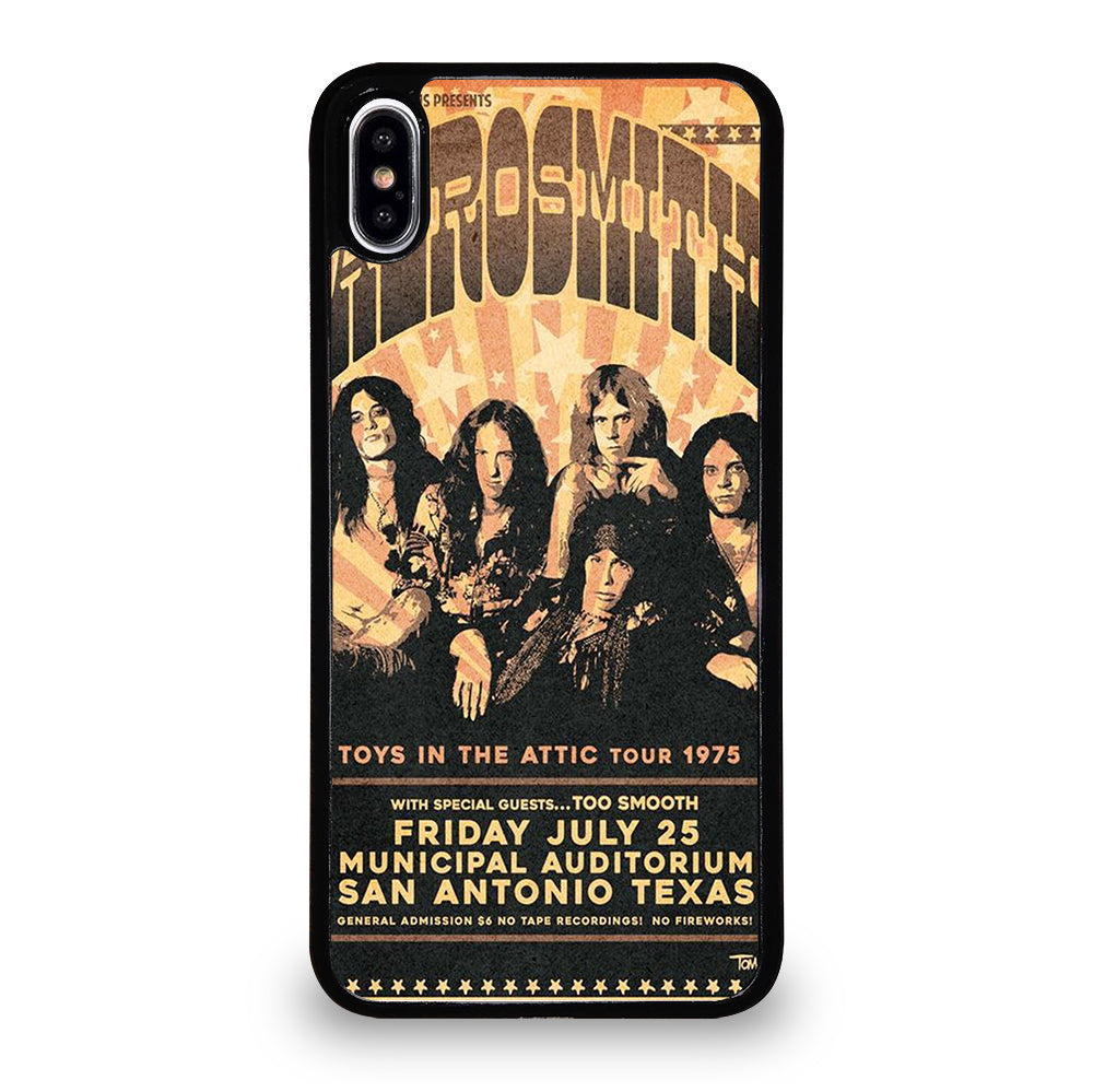 AEROSMITH POSTER iPhone XS Max Case Cover