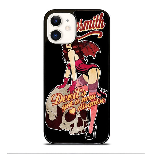 AEROSMITH SKUL ART iPhone 12 Case Cover