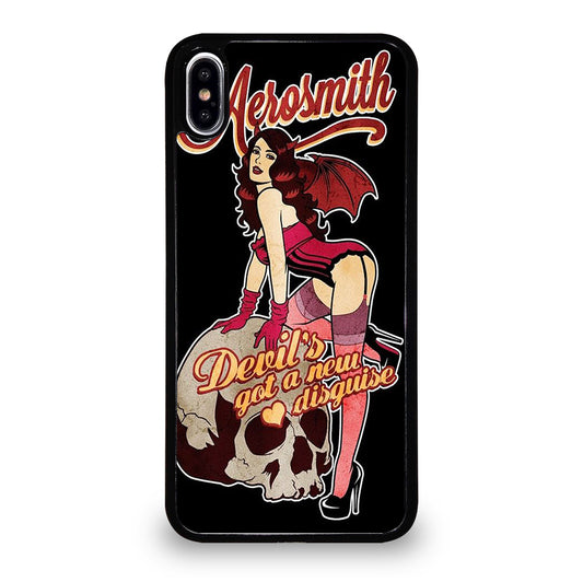 AEROSMITH SKUL ART iPhone XS Max Case Cover
