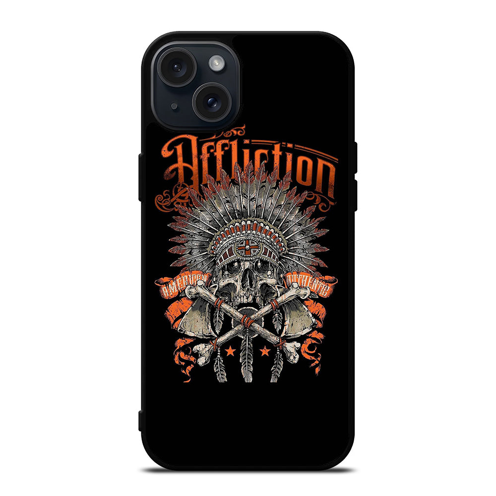 AFFLICTION ART LOGO iPhone 15 Plus Case Cover