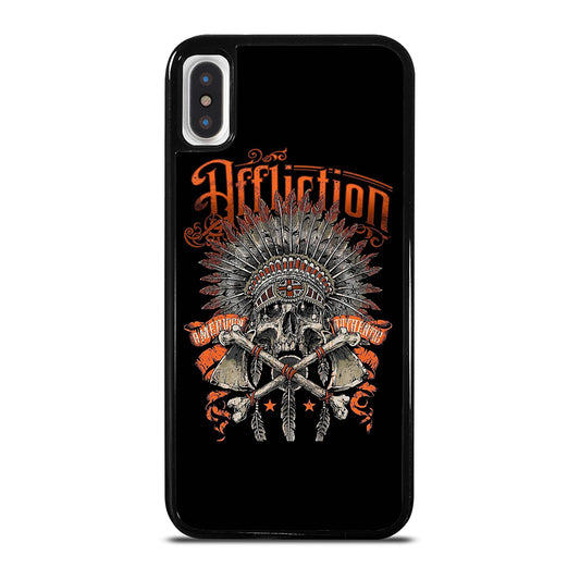AFFLICTION ART LOGO iPhone X / XS Case Cover