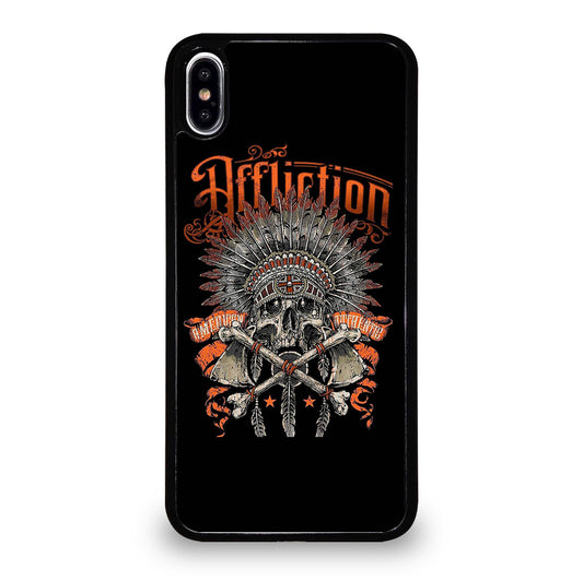 AFFLICTION ART LOGO iPhone XS Max Case Cover