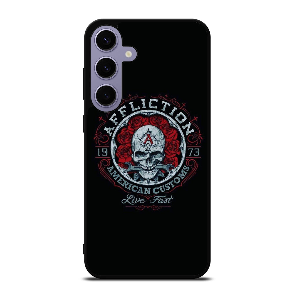 AFFLICTION LOGO SKULL Samsung Galaxy S24 Plus Case Cover