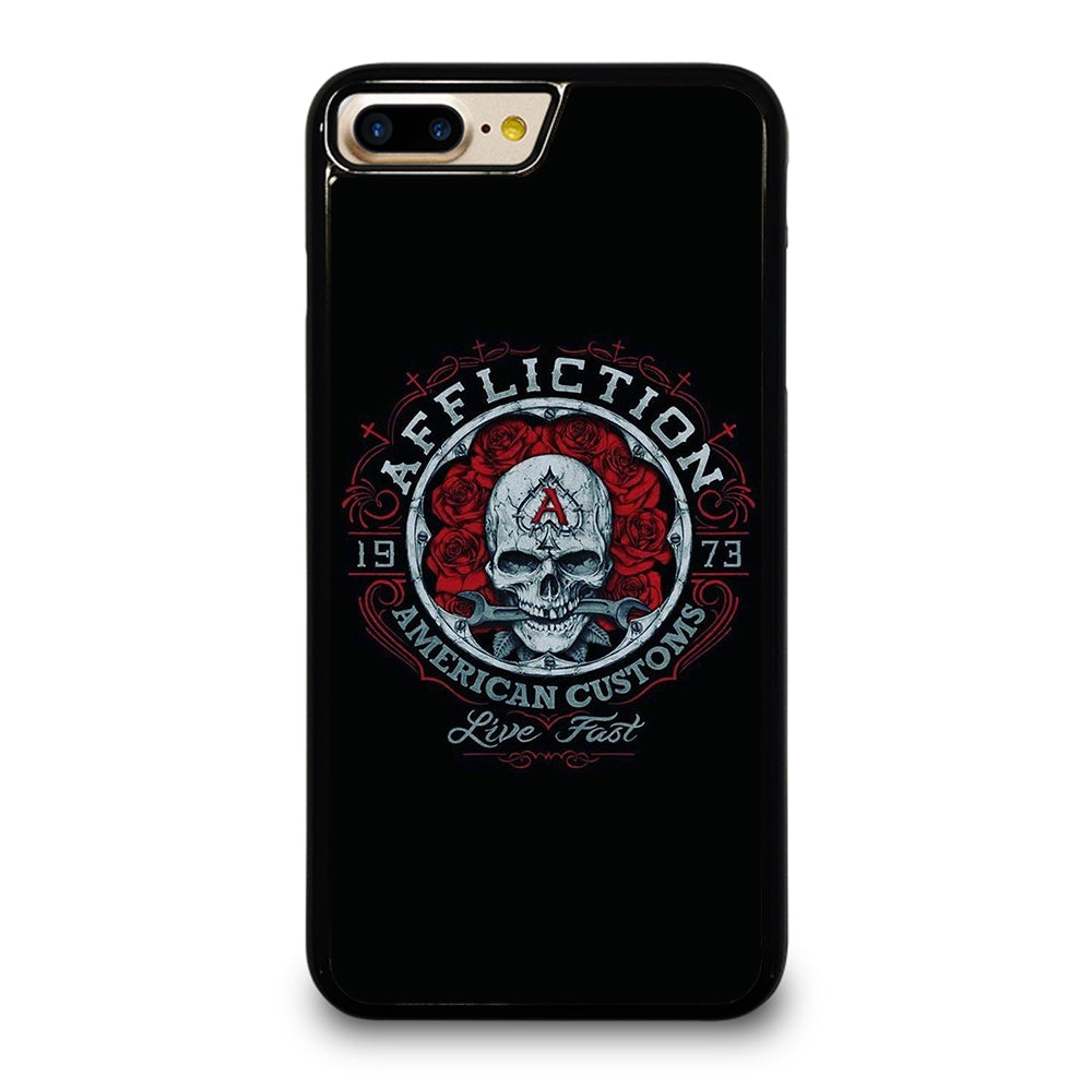 AFFLICTION LOGO SKULL iPhone 7 / 8 Plus Case Cover