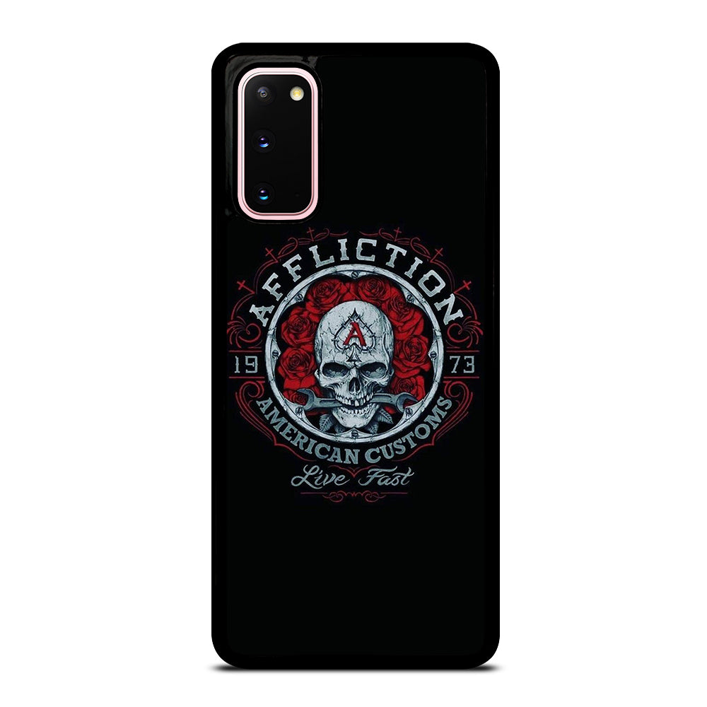 AFFLICTION LOGO SKULL Samsung Galaxy S20 Case Cover