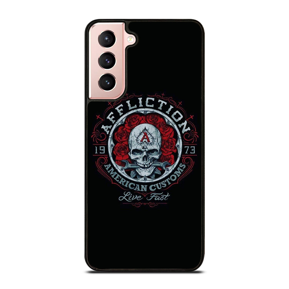 AFFLICTION LOGO SKULL Samsung Galaxy S21 Case Cover
