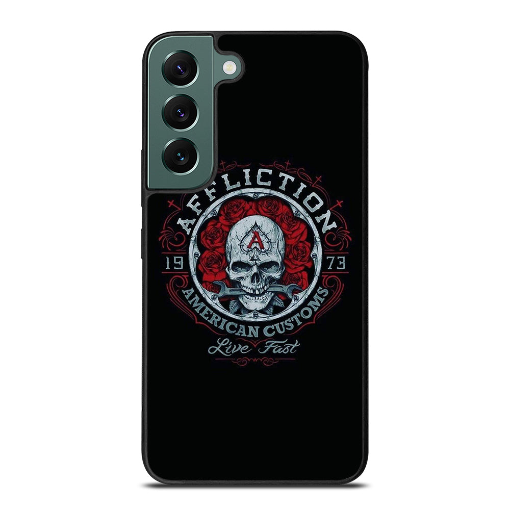 AFFLICTION LOGO SKULL Samsung Galaxy S22 Case Cover