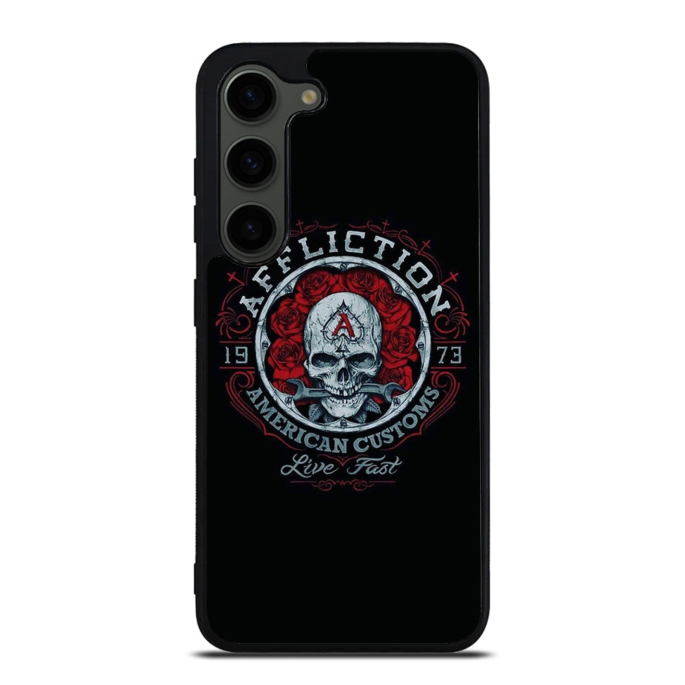 AFFLICTION LOGO SKULL Samsung Galaxy S23 Plus Case Cover