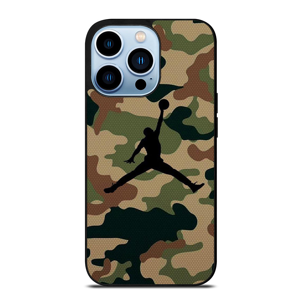 AIR JORDAN CAMO LOGO 2 iPhone 13 Pro Max Case Cover