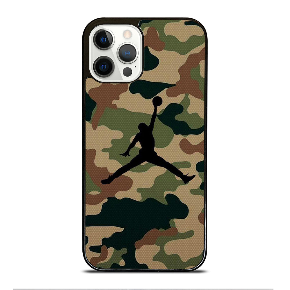 AIR JORDAN CAMO LOGO 2 iPhone 12 Pro Case Cover