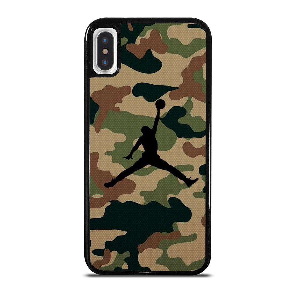 AIR JORDAN CAMO LOGO 2 iPhone X / XS Case Cover