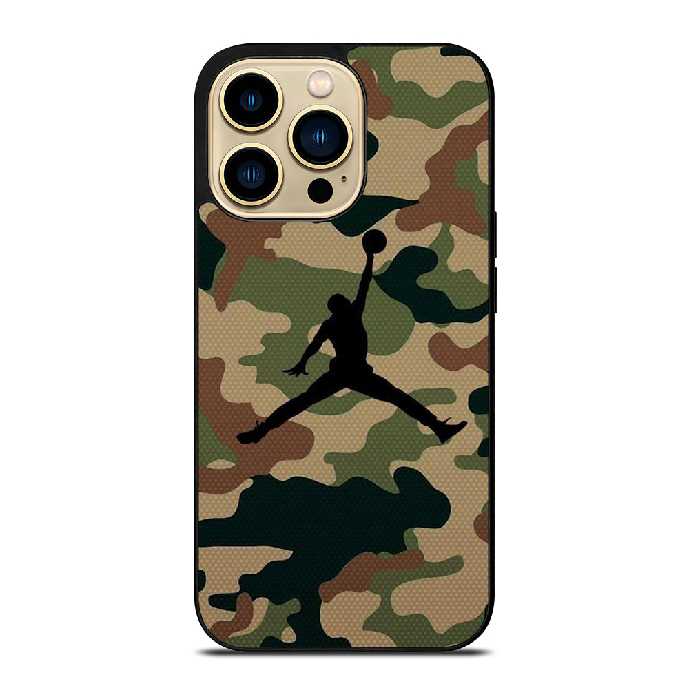 AIR JORDAN CAMO LOGO 2 iPhone 14 Pro Max Case Cover