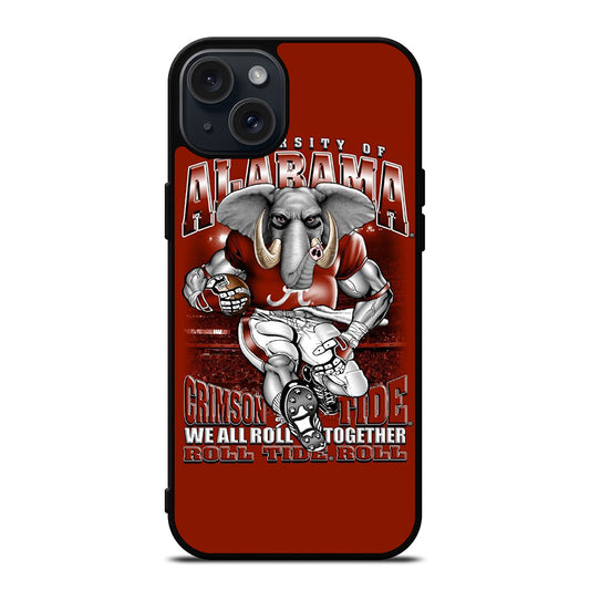 ALABAMA CRIMSON TIDE MASCOT iPhone 15 Plus Case Cover