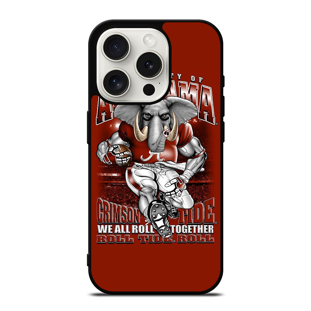 ALABAMA CRIMSON TIDE MASCOT iPhone 15 Pro Case Cover