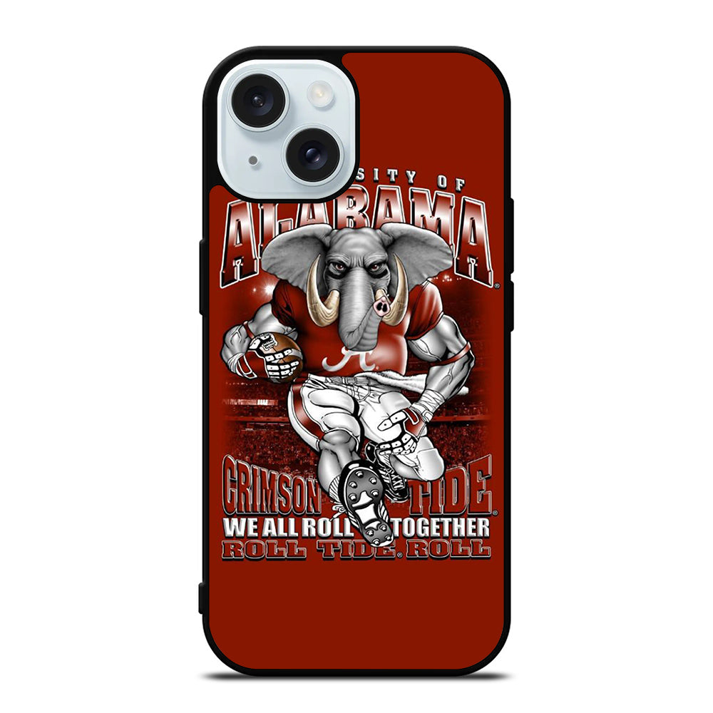 ALABAMA CRIMSON TIDE MASCOT iPhone 15 Case Cover