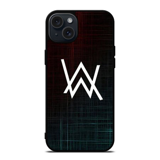 ALAN WALKER DJ LOGO iPhone 15 Plus Case Cover
