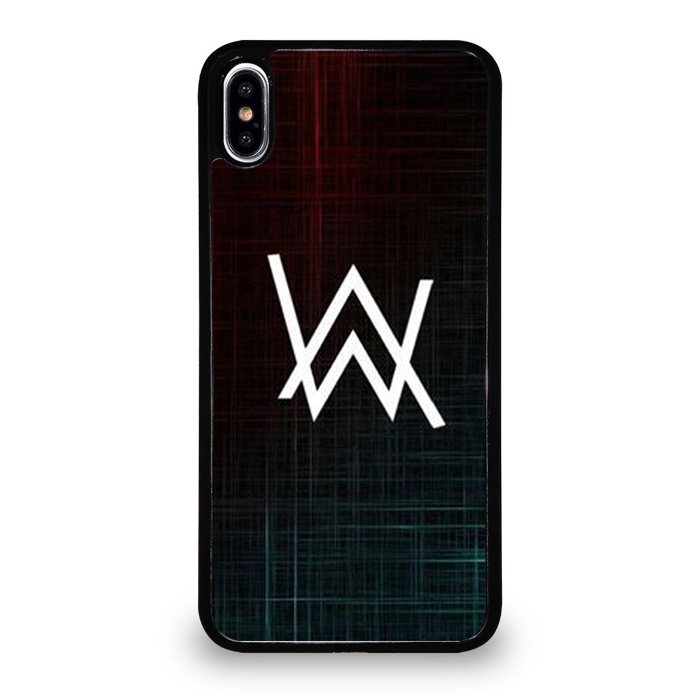 ALAN WALKER DJ LOGO iPhone XS Max Case Cover