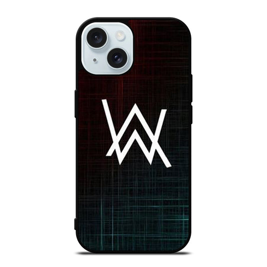 ALAN WALKER DJ LOGO iPhone 15 Case Cover