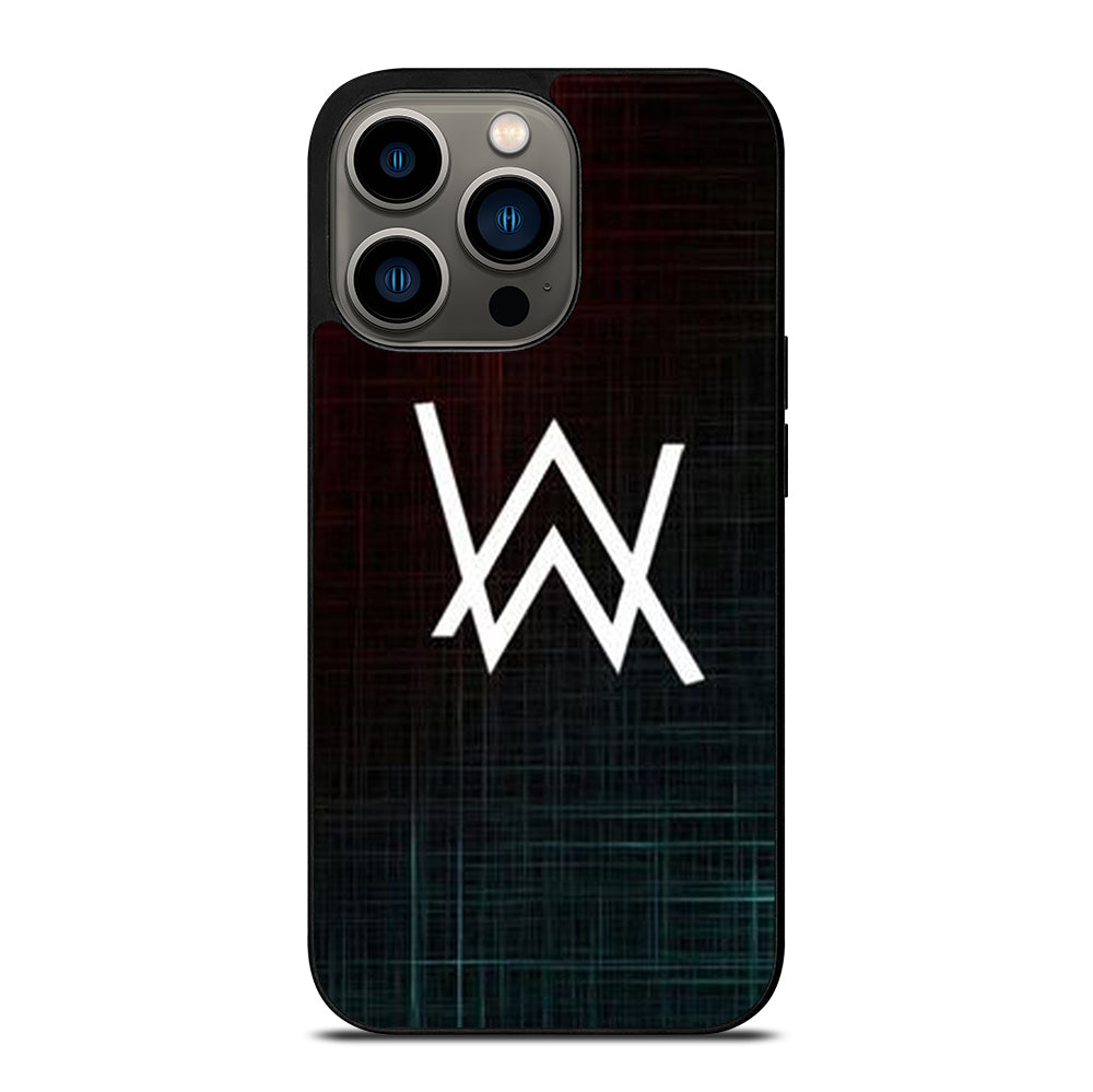 ALAN WALKER DJ LOGO iPhone 13 Pro Case Cover