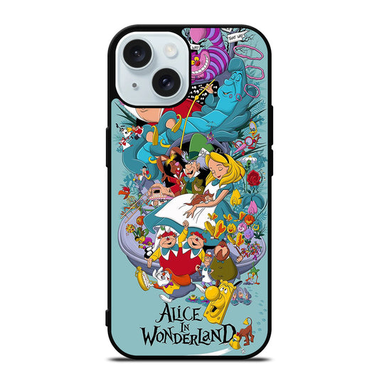 ALICE IN WONDERLAND CARTOON 2 iPhone 15 Case Cover