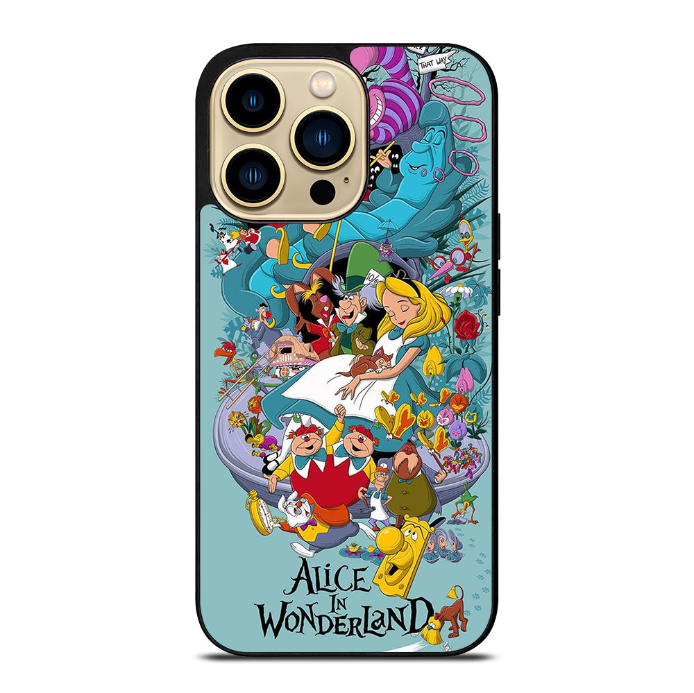 ALICE IN WONDERLAND CARTOON 2 iPhone 14 Pro Max Case Cover