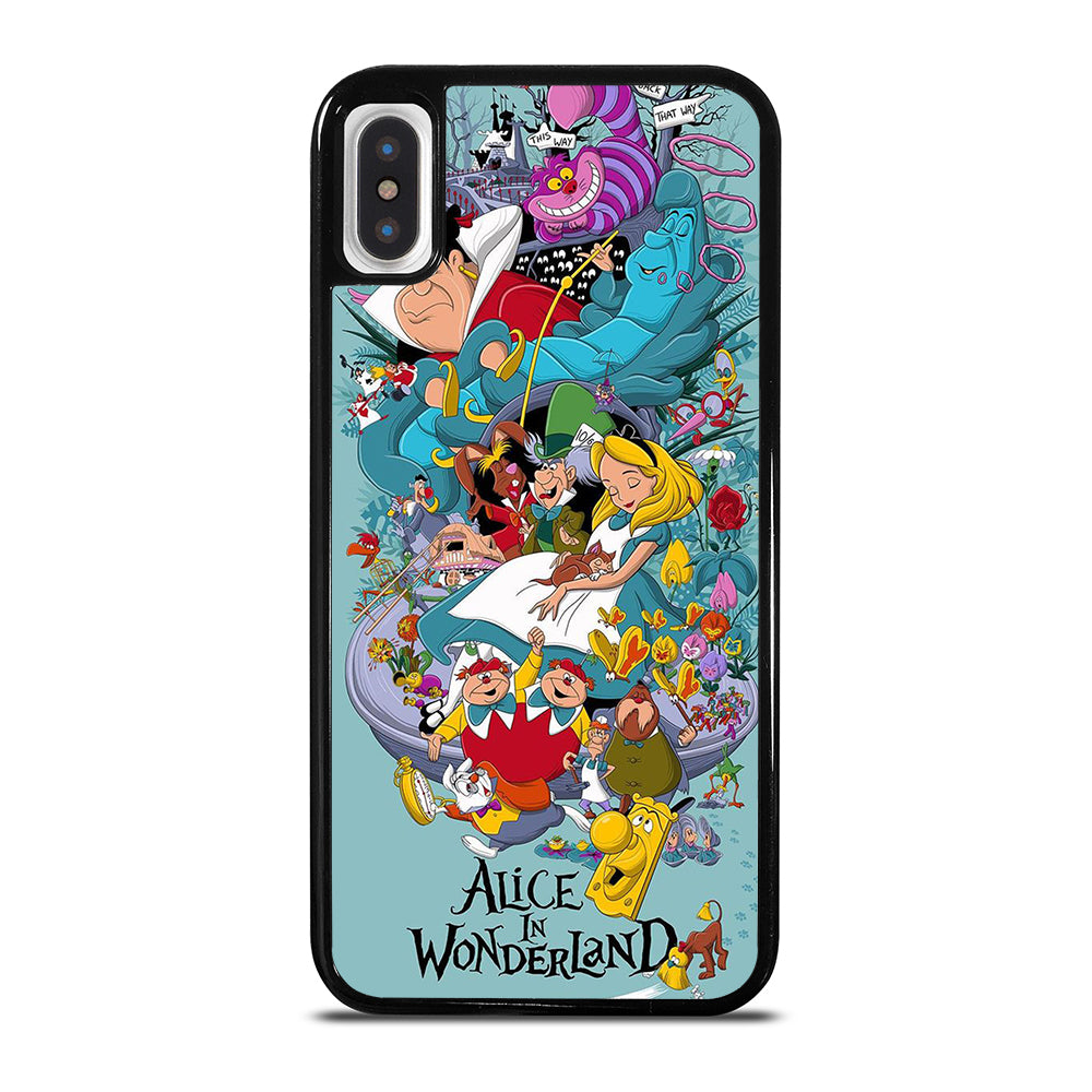 ALICE IN WONDERLAND CARTOON 2 iPhone X / XS Case Cover
