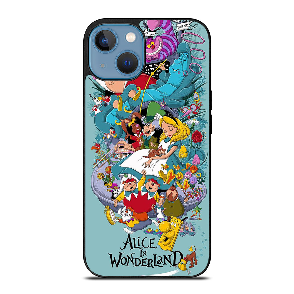 ALICE IN WONDERLAND CARTOON 2 iPhone 13 Case Cover