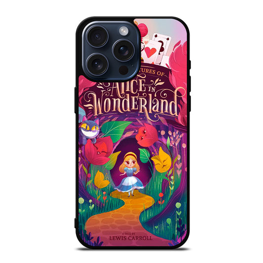 ALICE IN WONDERLAND CARTOON 3 iPhone 15 Pro Max Case Cover