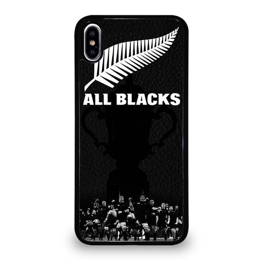 ALL BLACKS NEW ZEALAND RUGBY TEAM 3 iPhone XS Max Case Cover