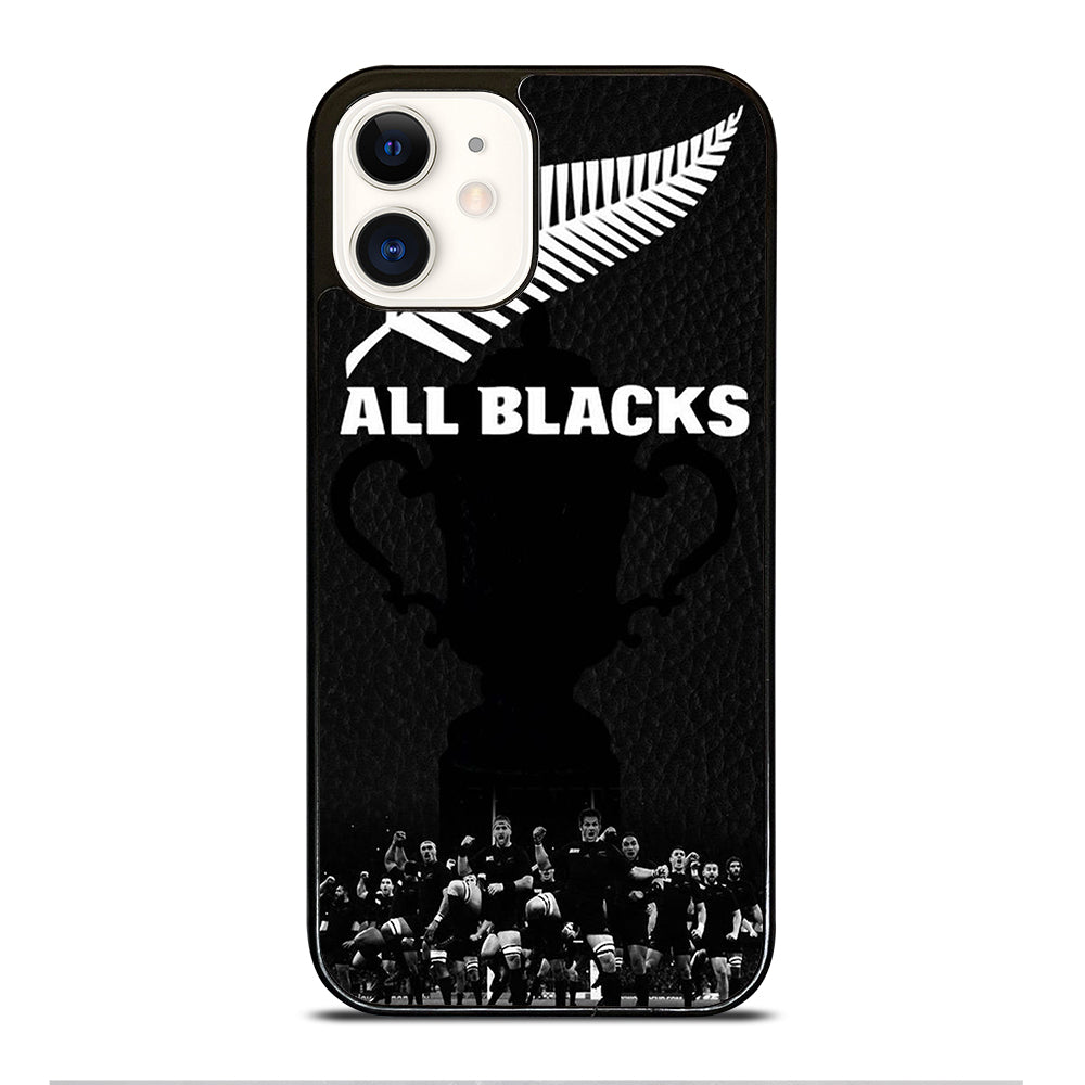 ALL BLACKS NEW ZEALAND RUGBY TEAM 3 iPhone 12 Case Cover