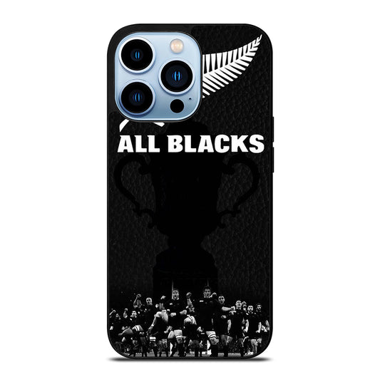 ALL BLACKS NEW ZEALAND RUGBY TEAM 3 iPhone 13 Pro Max Case Cover