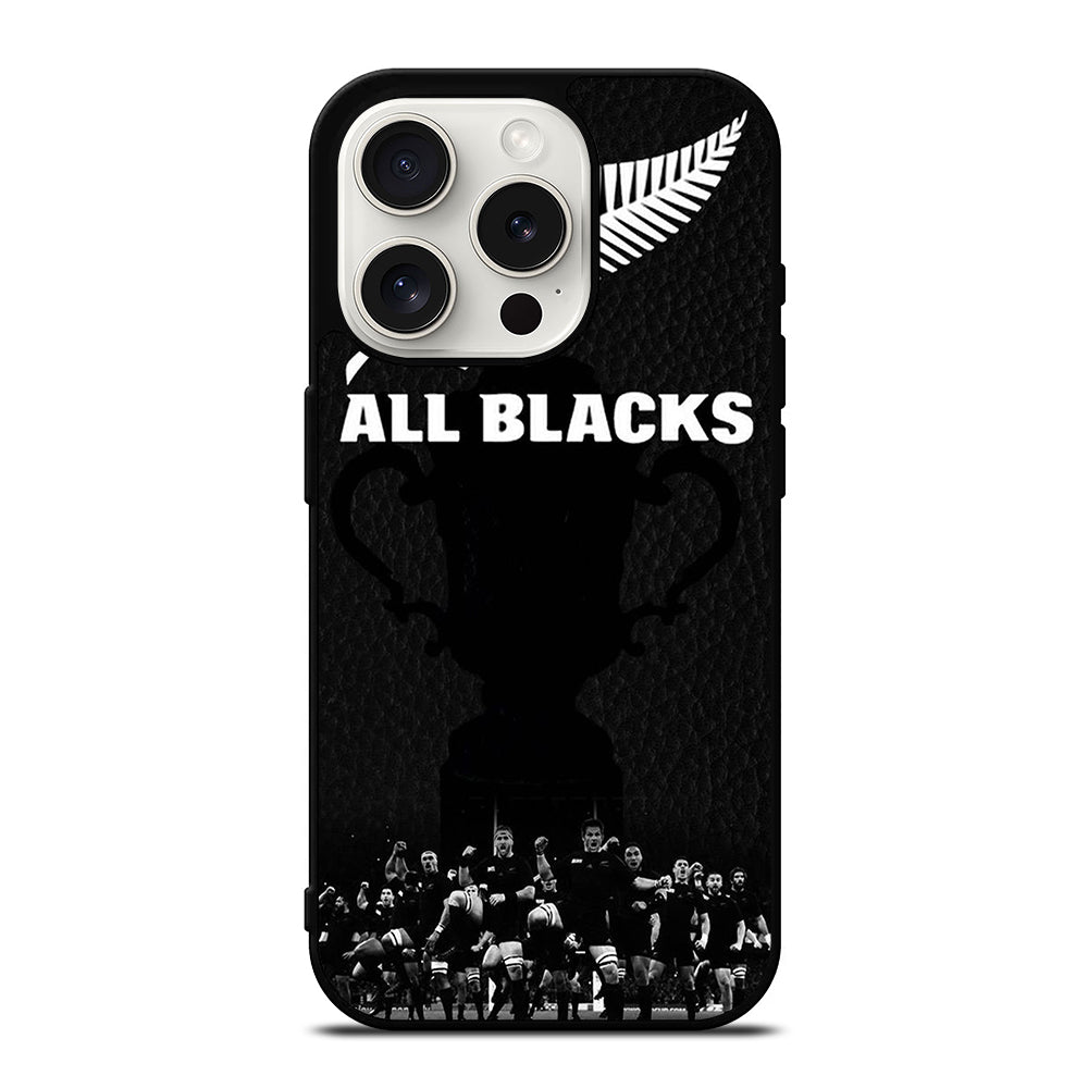 ALL BLACKS NEW ZEALAND RUGBY TEAM 3 iPhone 15 Pro Case Cover