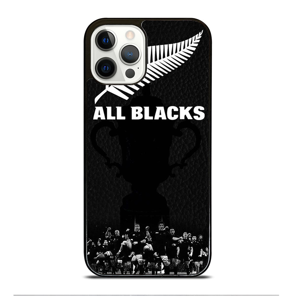 ALL BLACKS NEW ZEALAND RUGBY TEAM 3 iPhone 12 Pro Case Cover