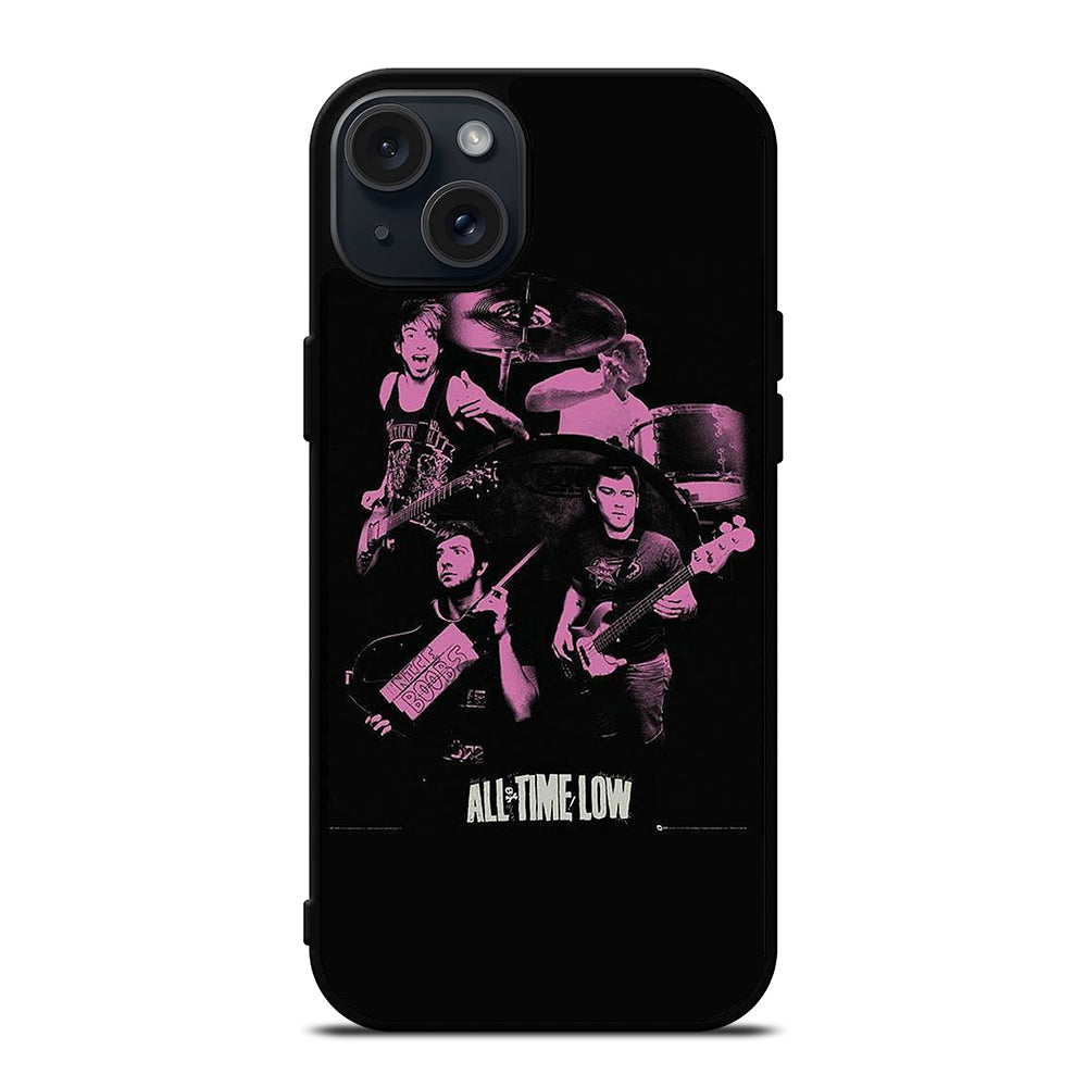 ALL TIME LOW BAND POSTER iPhone 15 Plus Case Cover