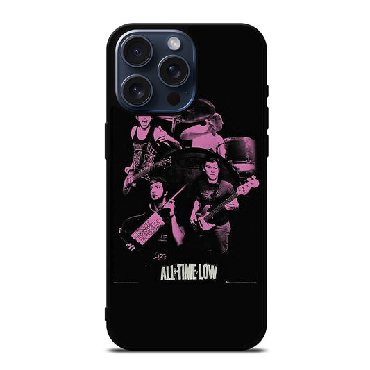 ALL TIME LOW BAND POSTER iPhone 15 Pro Max Case Cover