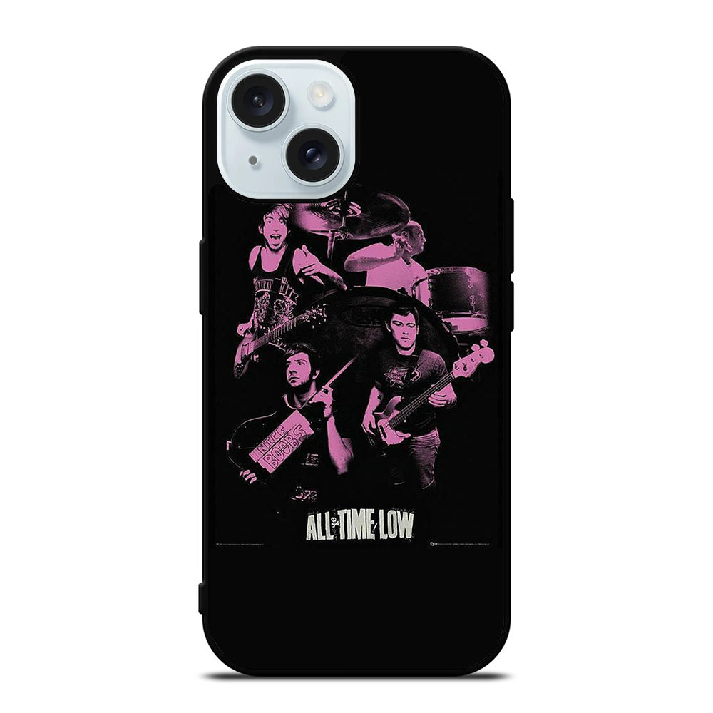 ALL TIME LOW BAND POSTER iPhone 15 Case Cover