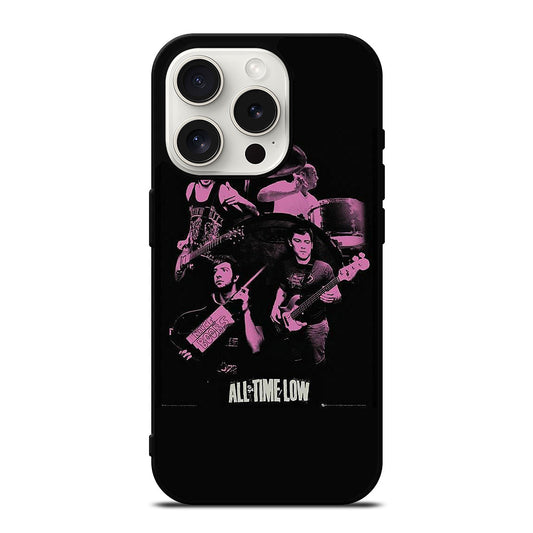 ALL TIME LOW BAND POSTER iPhone 15 Pro Case Cover