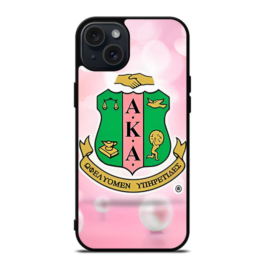 ALPHA KAPPA ALPHA LOGO 1 iPhone 15 Plus Case Cover