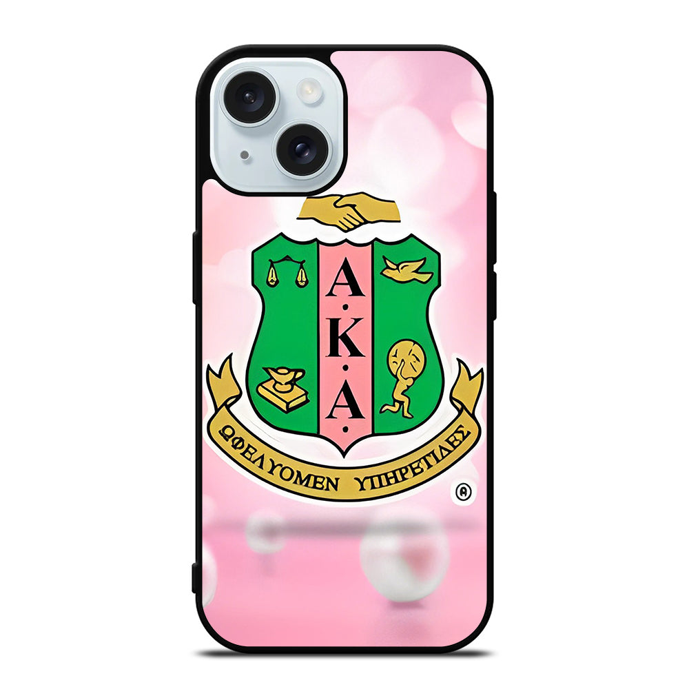 ALPHA KAPPA ALPHA LOGO 1 iPhone 15 Case Cover