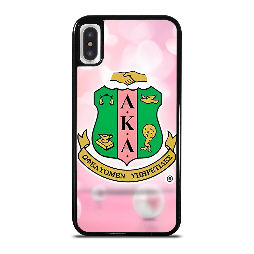 ALPHA KAPPA ALPHA LOGO 1 iPhone X / XS Case Cover